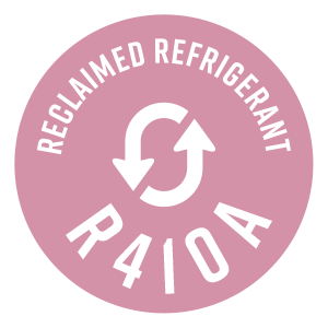 Utilizza solo R410A rigenerato: un refrigerante identico all'originale, ma recuperato da impianti esistenti. Per un'economia sempre più circolare